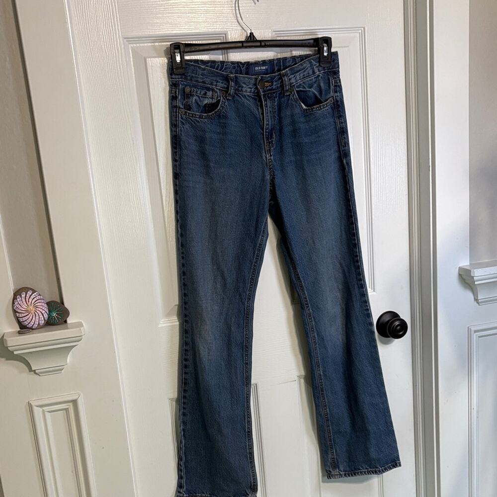 EUC Old Navy Kids Straight Leg Blue Jeans